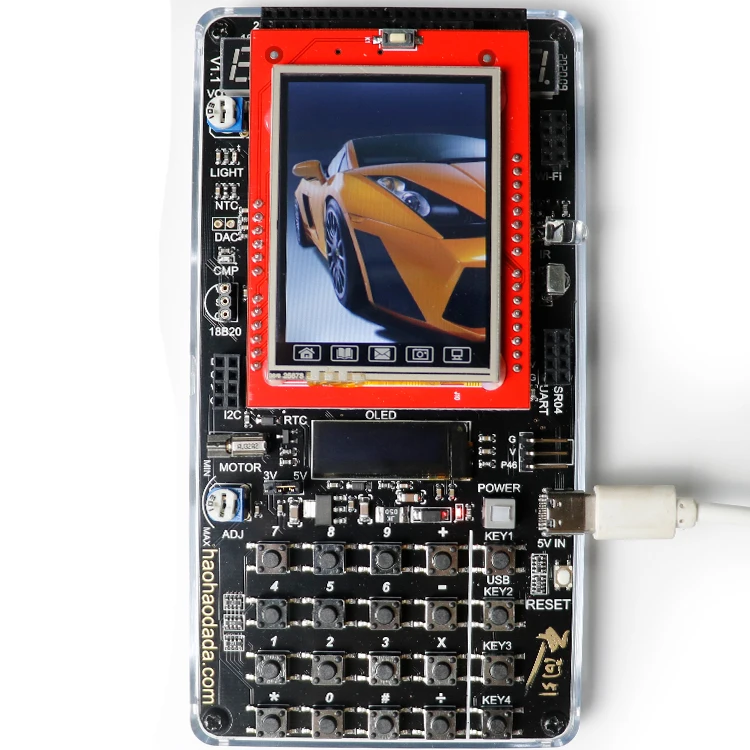 51 Single Chip Microcomputer Development Board STC8H Development Board STC16 Tian Wen 51 Build a Good Graphical Programming
51 Single Chip Microcomputer Development Board STC8H Development Board STC16 Tian Wen 51 Build a Good Graphical Programming
