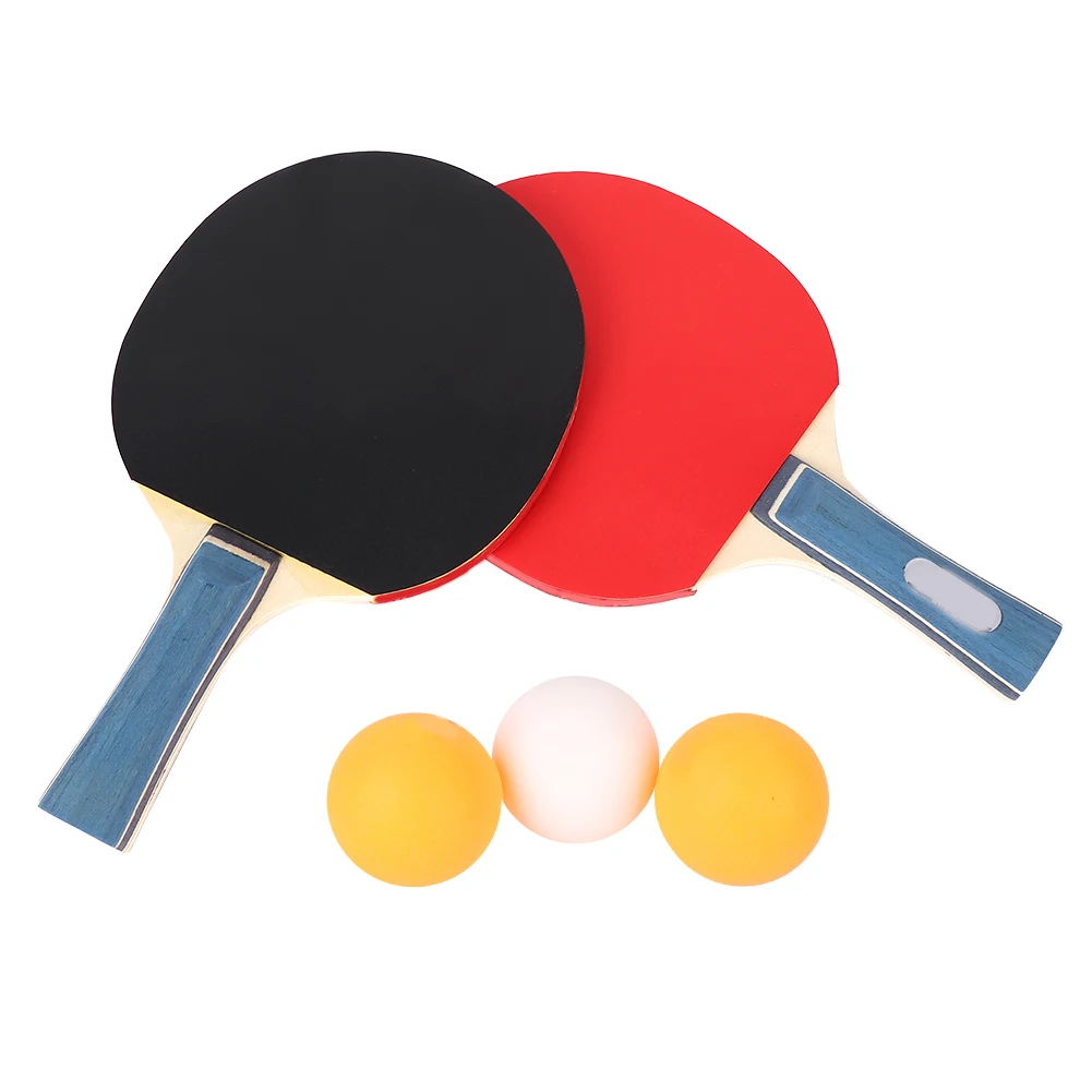 Ping Pong Paddle Handle Table Tennis 2 Player Set 2 Table Tennis Bats Rackets With 3 Ping Pong Balls For School Home
Ping Pong Paddle Handle Table Tennis 2 Player Set 2 Table Tennis Bats Rackets With 3 Ping Pong Balls For School Home