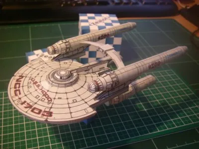 Star Trek Hood Starship DIY Paper Model Hand Assembled Model Decoration Puzzle Pressure Reduction Toy Gift
Star Trek Hood Starship DIY Paper Model Hand Assembled Model Decoration Puzzle Pressure Reduction Toy Gift