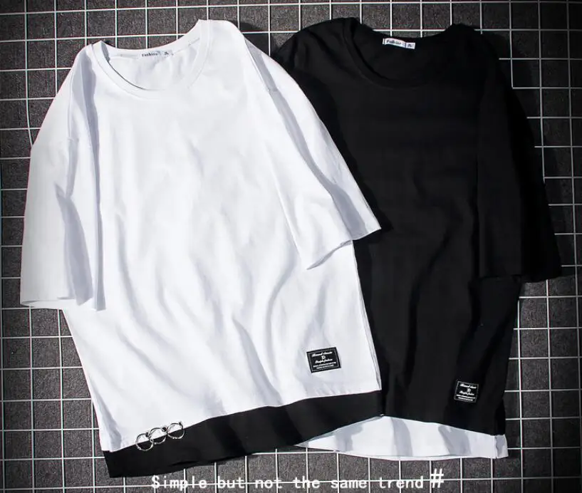 ZNG Casual Short Sleeve Male Hiphop Streetwear Men T shirt Fashion Male T-shirts Bottoms Plus Size Tee Top
ZNG Casual Short Sleeve Male Hiphop Streetwear Men T shirt Fashion Male T-shirts Bottoms Plus Size Tee Top
