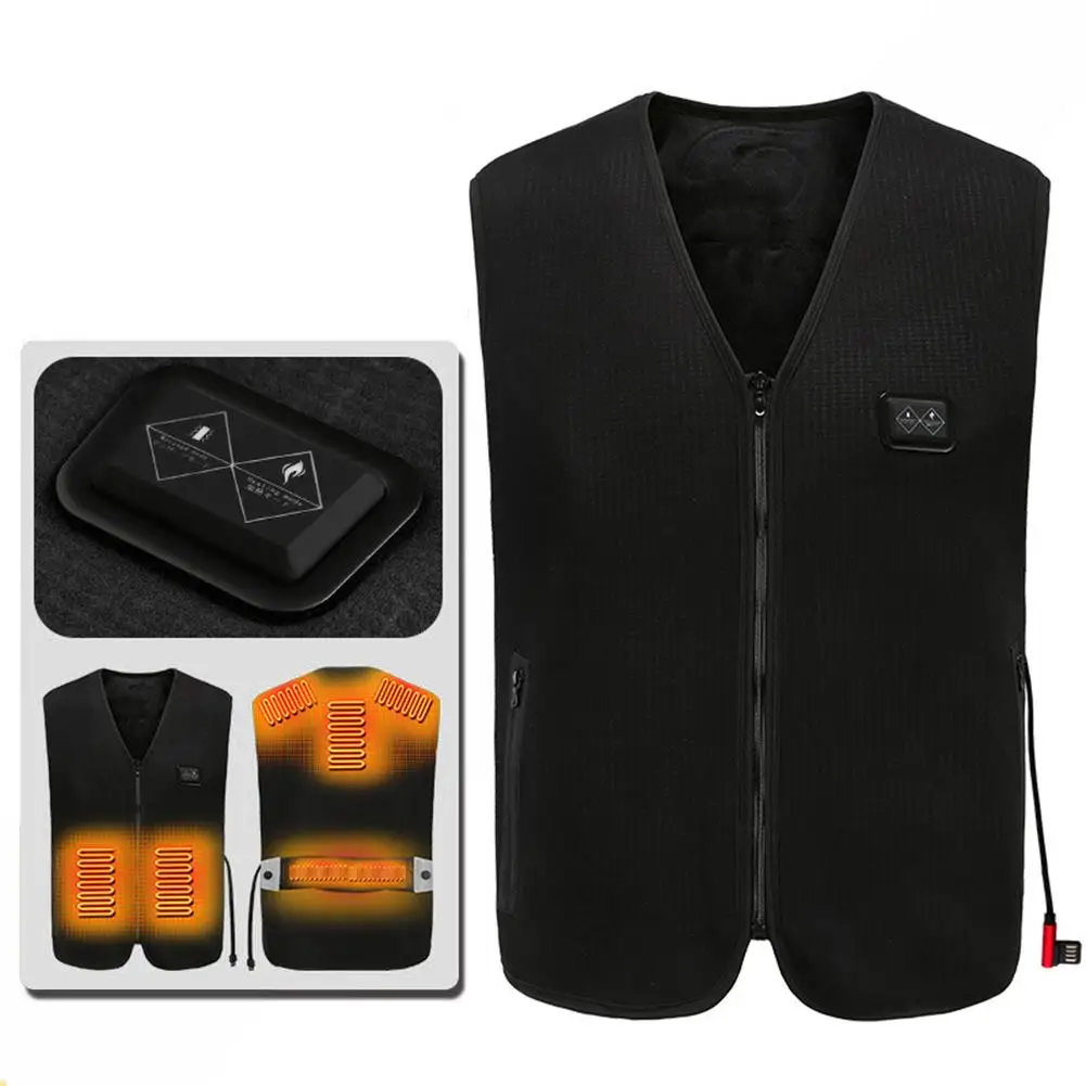 Smart Heating Jacket 8 Places Heating 3 Temperature Settings Suit USB Charging Waterproof Machine Washable For Outdoor Skiling
Smart Heating Jacket 8 Places Heating 3 Temperature Settings Suit USB Charging Waterproof Machine Washable For Outdoor Skiling