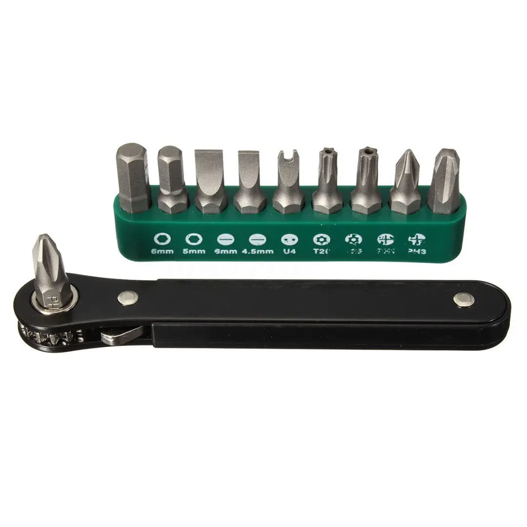 10 In 1 Small Phillip Slotted Torx Forward Reverse Multifunction Tool Ratchet Screwdriver Set Screwdriver
10 In 1 Small Phillip Slotted Torx Forward Reverse Multifunction Tool Ratchet Screwdriver Set Screwdriver