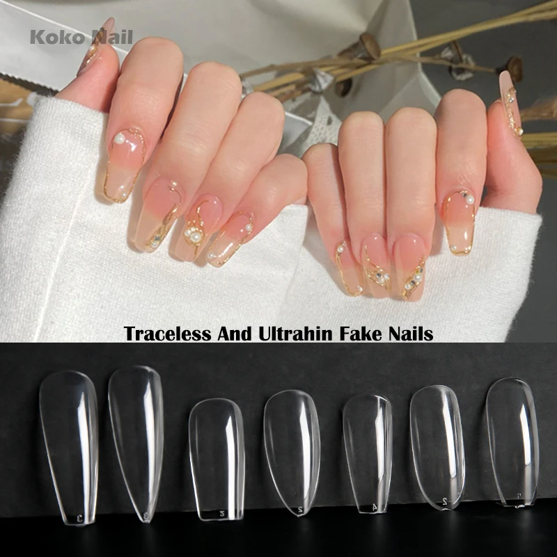 False Nail Clear Full Cover Quick Building Ballet Press on Fake Nails Pointed Traceless and Ultrathin Nails Tools 240pcs/bag
False Nail Clear Full Cover Quick Building Ballet Press on Fake Nails Pointed Traceless and Ultrathin Nails Tools 240pcs/bag