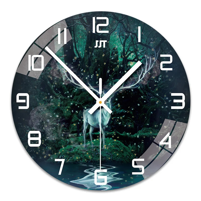 Nordic Wall Clock Living Room Decoration Wall Watches Home Decor Creative Circular HD Glass Mute Kitchen Clock Mechanism Zegary
Nordic Wall Clock Living Room Decoration Wall Watches Home Decor Creative Circular HD Glass Mute Kitchen Clock Mechanism Zegary