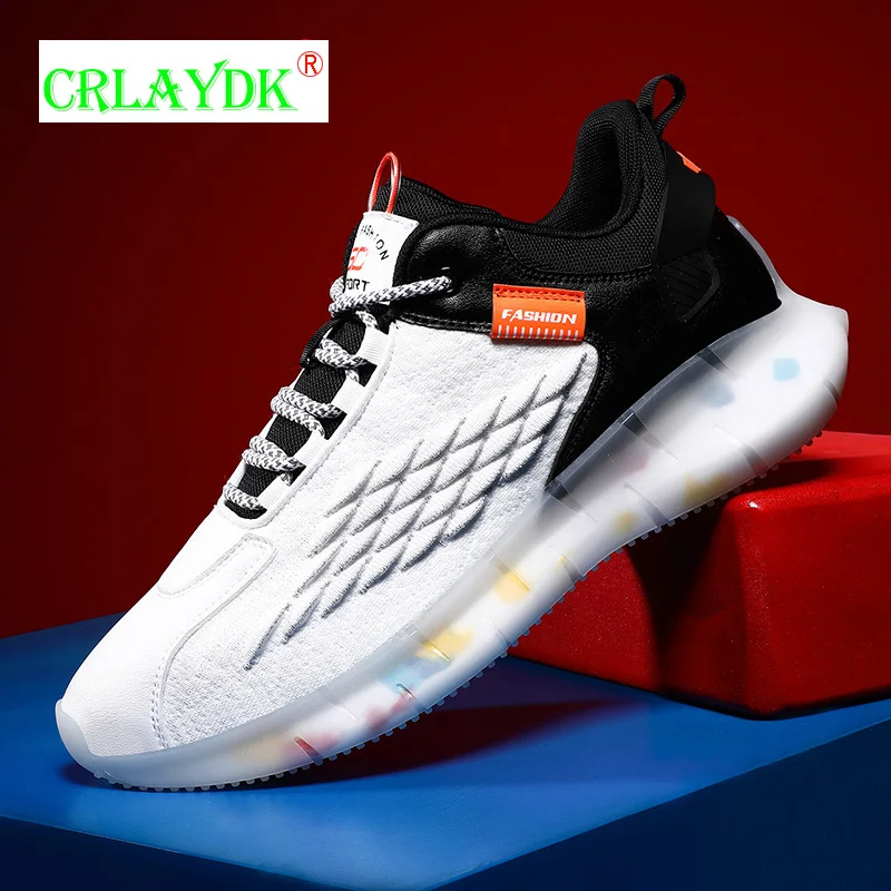 CRLAYDK New Men's Fashion Sneakers Breathable Comfortable Basketball Non-Slip Sports Running Shoes Lightweight Walking Tennis
CRLAYDK New Men's Fashion Sneakers Breathable Comfortable Basketball Non-Slip Sports Running Shoes Lightweight Walking Tennis