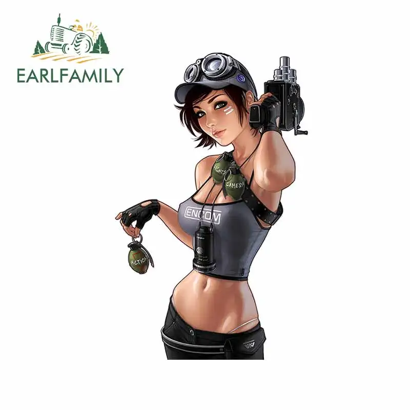EARLFAMILY 13 см x 8,3 см для военной шпильки, креативные автомобильные стикеры наклейки с персонажами из мультфильмов, водонепроницаемый забавные ...
EARLFAMILY 13 см x 8,3 см для военной шпильки, креативные автомобильные стикеры наклейки с персонажами из мультфильмов, водонепроницаемый забавные ...
