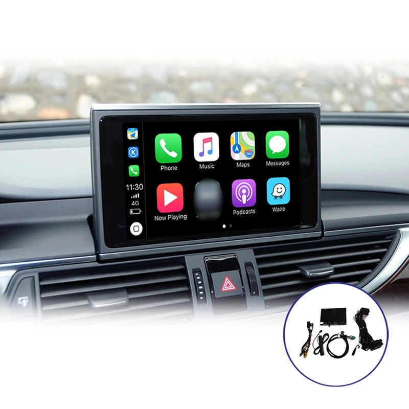 Car Wireless Carplay Activator for - S6/S7/A6/A7 2012-2016 3GMMI with Android Auto Mirror Link Car Play Functions
Car Wireless Carplay Activator for - S6/S7/A6/A7 2012-2016 3GMMI with Android Auto Mirror Link Car Play Functions