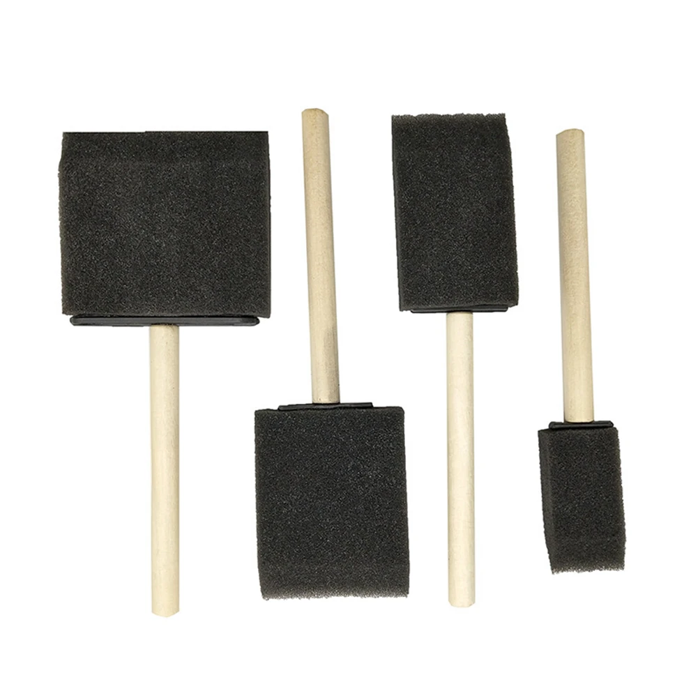 4pcs Glass Wooden Handle Foam Paint Graffiti Art Tool Sponge Brush Glue Craft Dust Cleaning Application Glitter
4pcs Glass Wooden Handle Foam Paint Graffiti Art Tool Sponge Brush Glue Craft Dust Cleaning Application Glitter