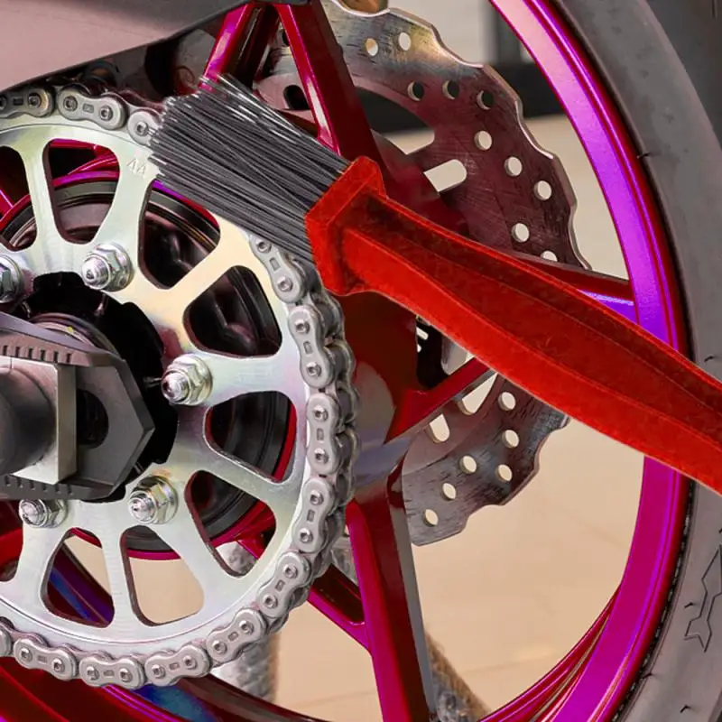 Car Accessories Red Universal Rim Care Tire Cleaning Motorcycle Bicycle Gear Chain Maintenance Cleaner Dirt Brush Cleaning Tools
Car Accessories Red Universal Rim Care Tire Cleaning Motorcycle Bicycle Gear Chain Maintenance Cleaner Dirt Brush Cleaning Tools