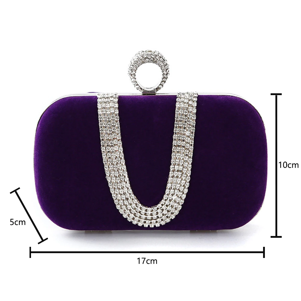 2020 new Dinner Bag U-shaped diamond with chain shoulder bag women's hand bag make up dress bag 
2020 new Dinner Bag U-shaped diamond with chain shoulder bag women's hand bag make up dress bag