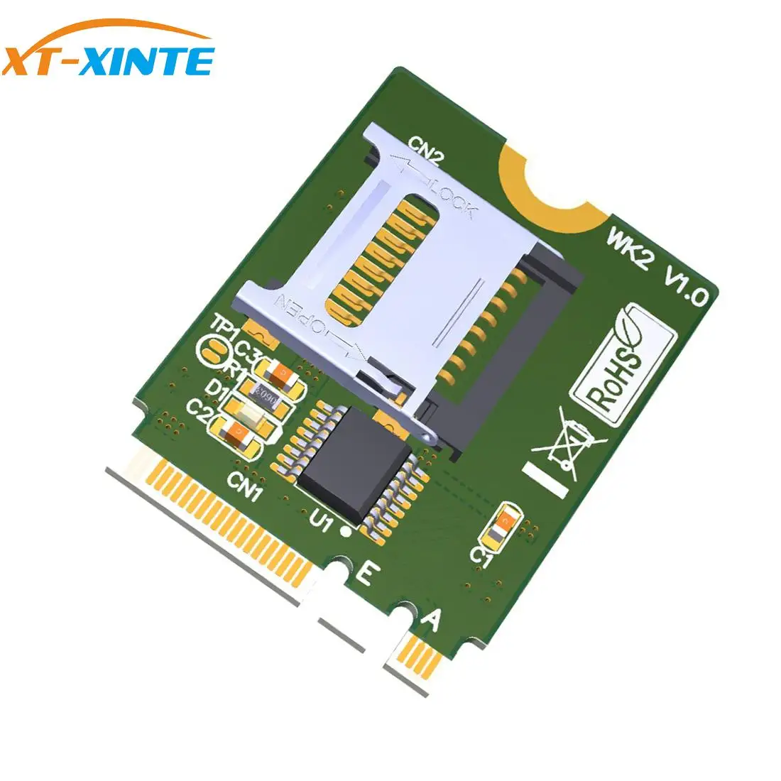 XT-XINTE for M2 for NGFF Key A.E WIFI Slot to for Micro SD SDHC TF Card Reader T-Flash Card M.2 A+E Card Adapter Kit
XT-XINTE for M2 for NGFF Key A.E WIFI Slot to for Micro SD SDHC TF Card Reader T-Flash Card M.2 A+E Card Adapter Kit