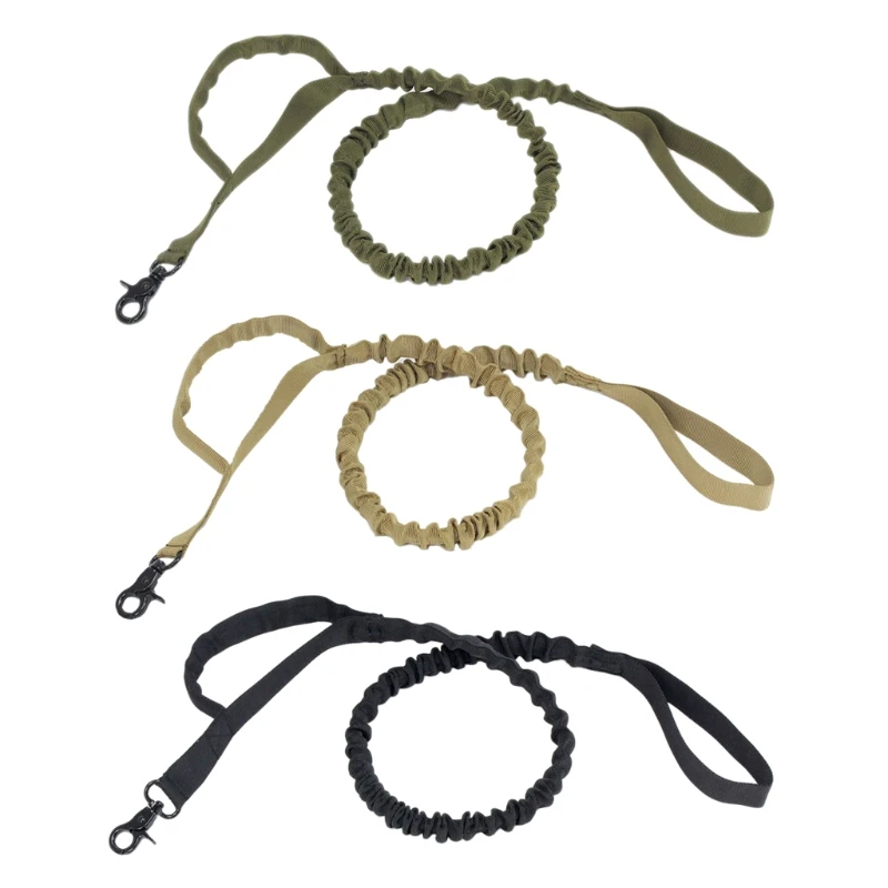 Military Bungee Dog Leash Nylon Elastic Leads Rope Police Dog Training Leash 448D
Military Bungee Dog Leash Nylon Elastic Leads Rope Police Dog Training Leash 448D
