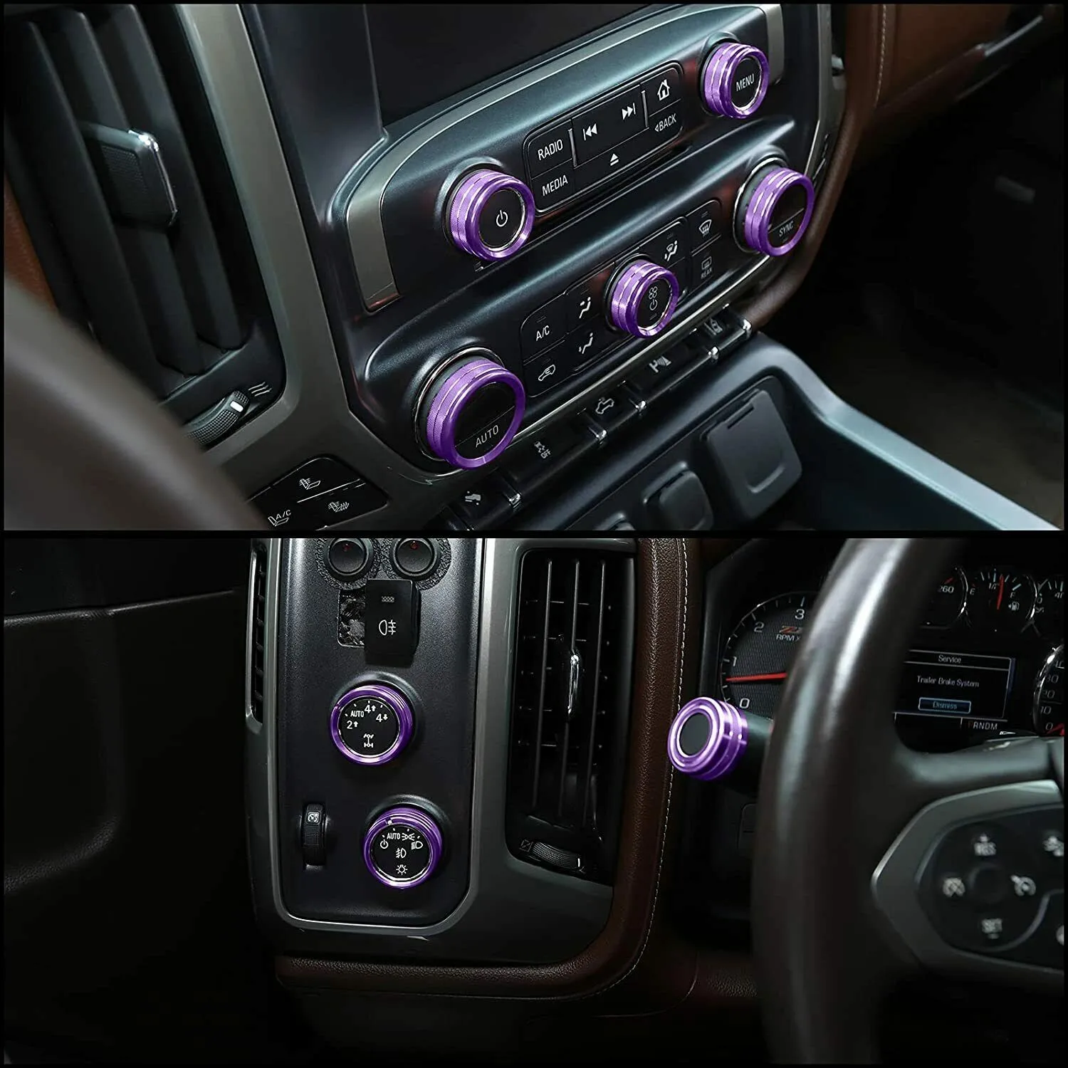 8 шт., кнопки переключателя, центр из алюминиевого сплава для Chevy Silverado 2014-18
8 шт., кнопки переключателя, центр из алюминиевого сплава для Chevy Silverado 2014-18