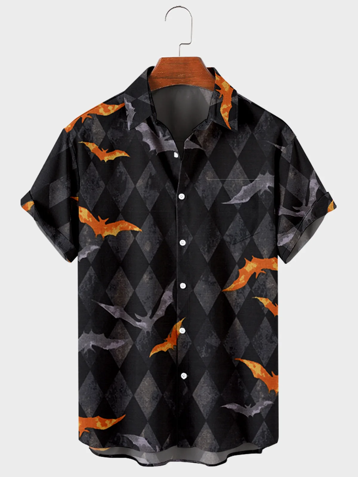 2021 Hot Sale Simple Stripe Pattern 28 Digital Printing Loose Casual Large Button Short Sleeve Cardigan Men's Shirt
2021 Hot Sale Simple Stripe Pattern 28 Digital Printing Loose Casual Large Button Short Sleeve Cardigan Men's Shirt