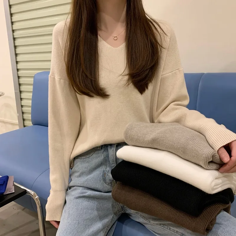 Autumn and Winter 2022 New Tops Casual Long Sleeve Vintage Fashion Sweater Bottoming Sweater Women Chic Design Pullover 18085
Autumn and Winter 2022 New Tops Casual Long Sleeve Vintage Fashion Sweater Bottoming Sweater Women Chic Design Pullover 18085
