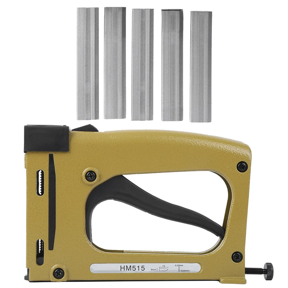 Manual Nail Gun for Furniture Production Interior Decoration Leather Product HM515
Manual Nail Gun for Furniture Production Interior Decoration Leather Product HM515