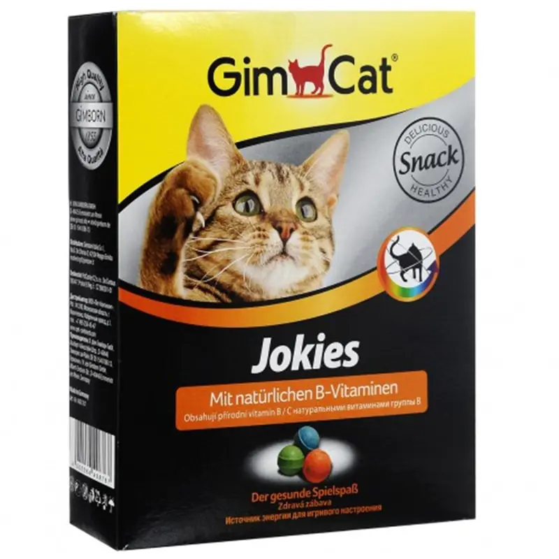 GimСat Jokies витамины для кошек | Дом и сад