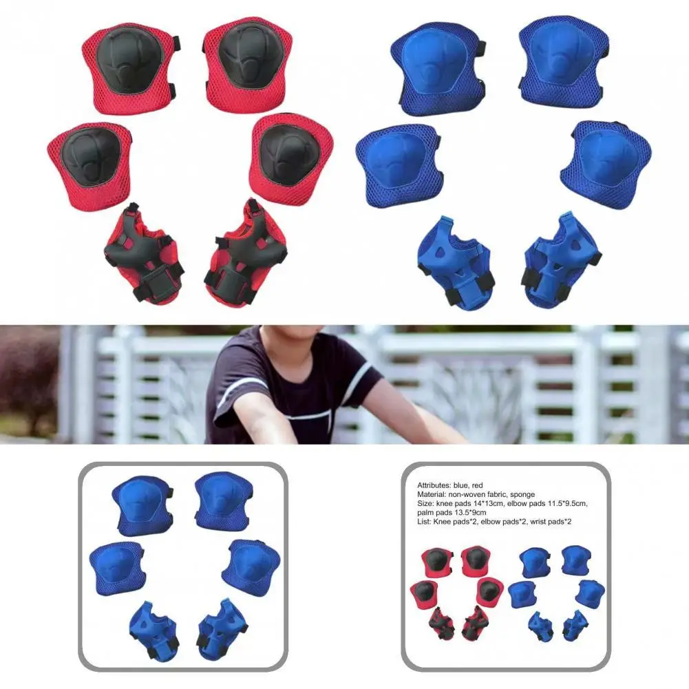 Sponge 6Pcs/Set Fashion Soft Skating Protective Gear Multifunctional for Roller Skating
Sponge 6Pcs/Set Fashion Soft Skating Protective Gear Multifunctional for Roller Skating