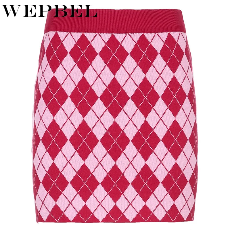WEPBEL Women Knitted Sweater 2 Piece Set Ladies Plaid Single Breasted Ruffle Crop Top + Skirt Suit Autumn Winter Female Outfits
WEPBEL Women Knitted Sweater 2 Piece Set Ladies Plaid Single Breasted Ruffle Crop Top + Skirt Suit Autumn Winter Female Outfits