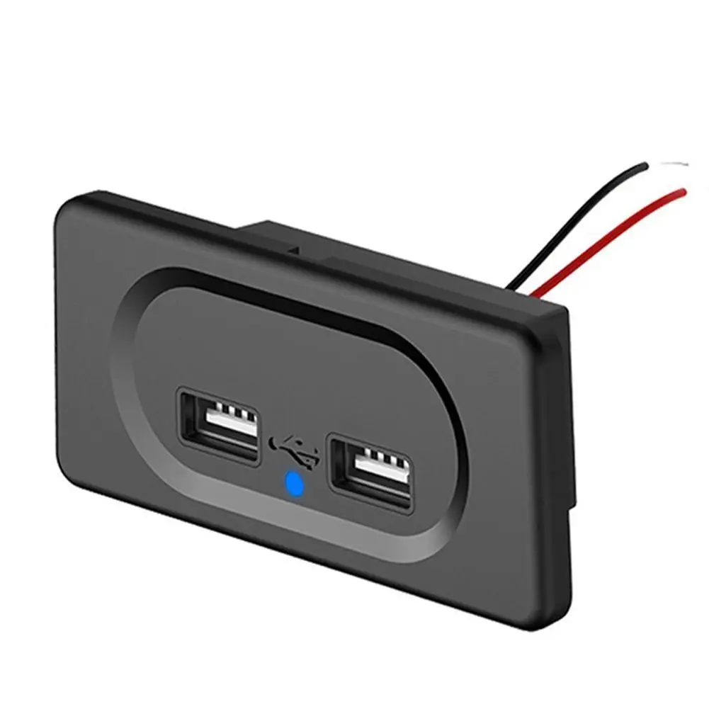 Dual Usb Charger Socket 4.8A 3.1A 12v For Motorcycle Auto Truck Boat Car Rv Bus 2.1A 2.4A Power Adapter Outlet
Dual Usb Charger Socket 4.8A 3.1A 12v For Motorcycle Auto Truck Boat Car Rv Bus 2.1A 2.4A Power Adapter Outlet