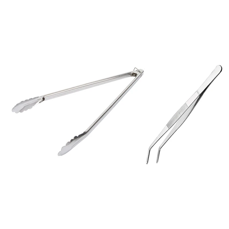 Stainless Steel Precision Kitchen Culinary Tweezer With Food Tongs Kitchen Utensils Buffet Cooking Tool
Stainless Steel Precision Kitchen Culinary Tweezer With Food Tongs Kitchen Utensils Buffet Cooking Tool