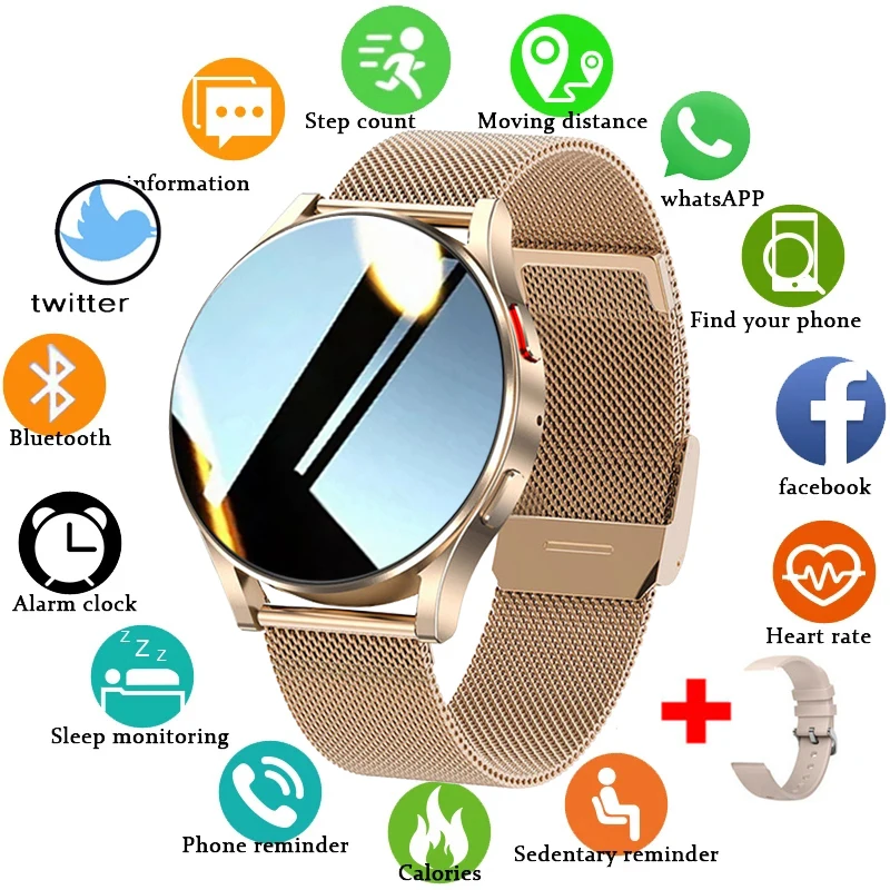 GEJIAN Luxury Smart Watch Men Smartwatch Women Fitness Tracker Full Touch New Sports Clock Bluetooth call For Huawei IOS Watches
GEJIAN Luxury Smart Watch Men Smartwatch Women Fitness Tracker Full Touch New Sports Clock Bluetooth call For Huawei IOS Watches