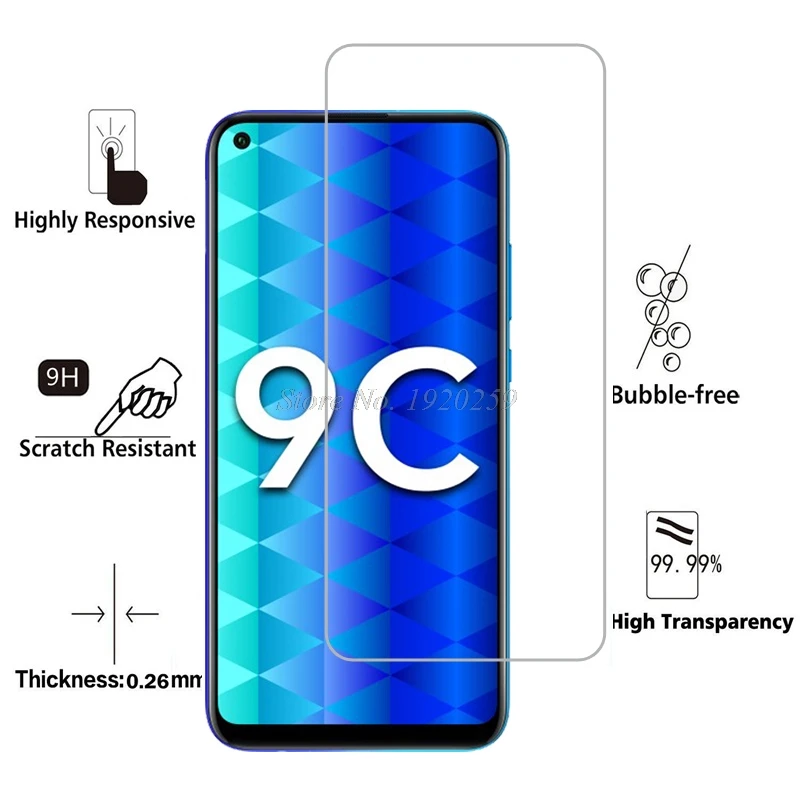 Для Huawei Honor 8A Pro закаленное стекло 9H Высококачественная защитная пленка