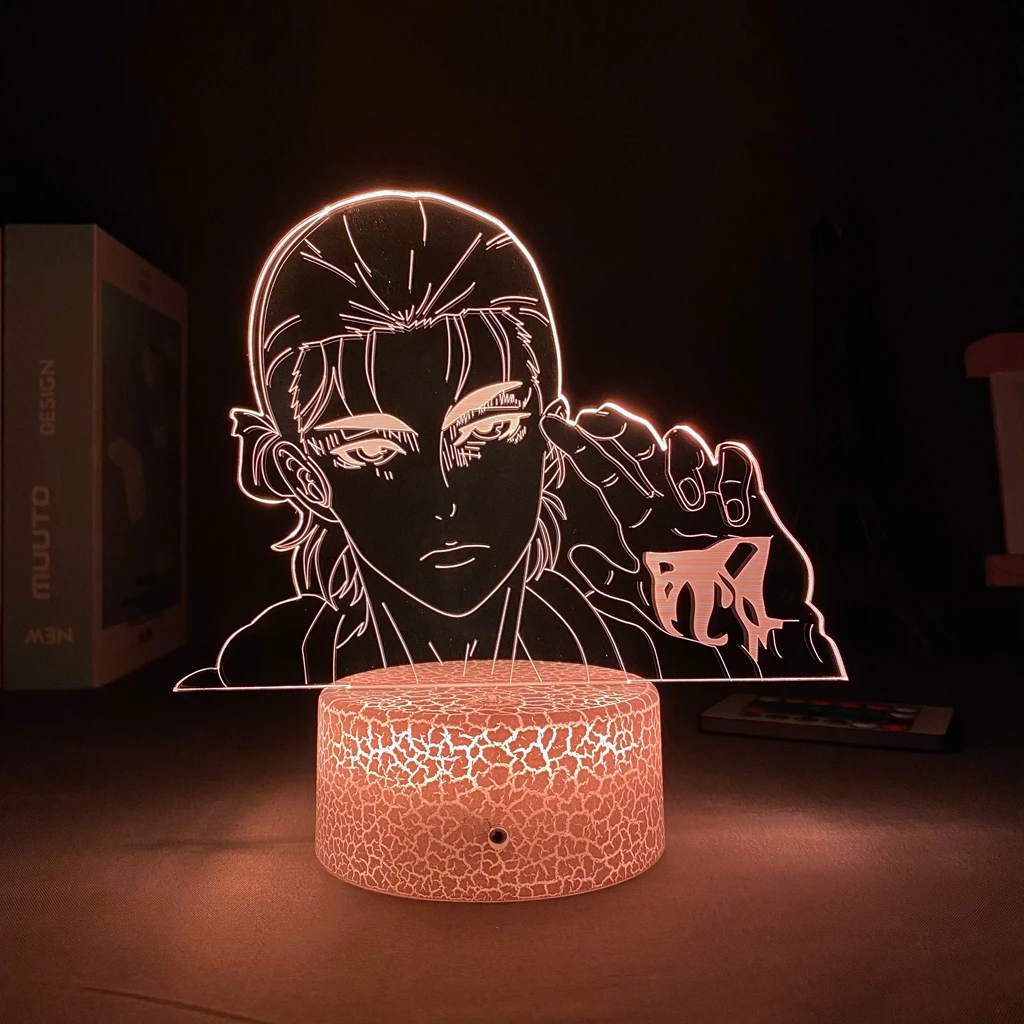 Anime Figure Attack on Titan 4 Eren Yeager Jaeger Led Night Light Manga RGB Gift Shingeki No Kyojin 3D Lamps Bedroom Table Decor
Anime Figure Attack on Titan 4 Eren Yeager Jaeger Led Night Light Manga RGB Gift Shingeki No Kyojin 3D Lamps Bedroom Table Decor