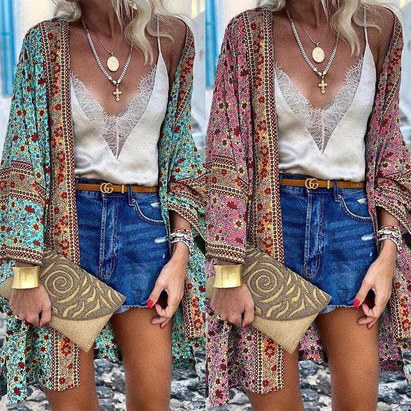Boho Kimonos Woman 2021 Japanese Kimono Cardigan Cosplay Shirt Blouse for Women Japanese Yukata Female Summer Beach Kimono
Boho Kimonos Woman 2021 Japanese Kimono Cardigan Cosplay Shirt Blouse for Women Japanese Yukata Female Summer Beach Kimono