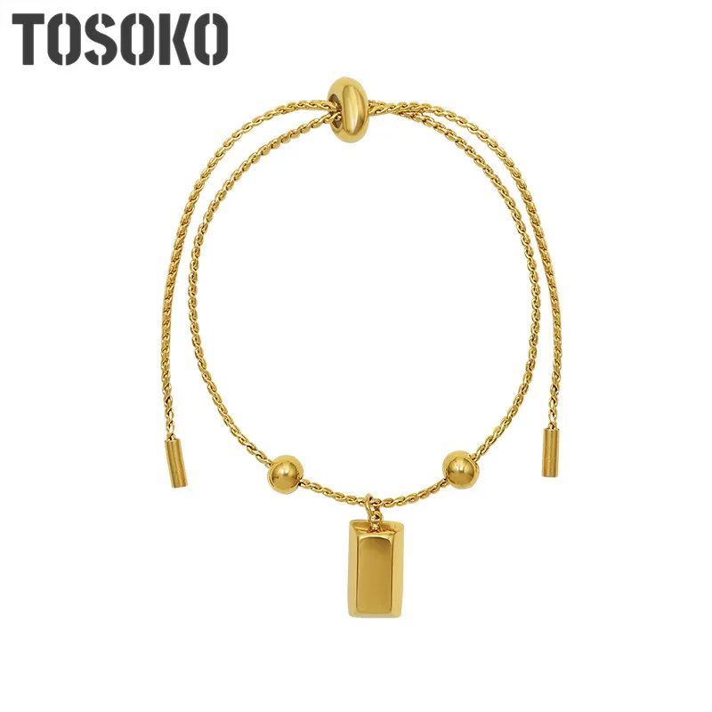 New Stainless Steel Jewelry Pull Button Can Adjust The Size Of BRICs Steel Ball Bracelet Women's Fashion Bracelet BSE224
New Stainless Steel Jewelry Pull Button Can Adjust The Size Of BRICs Steel Ball Bracelet Women's Fashion Bracelet BSE224