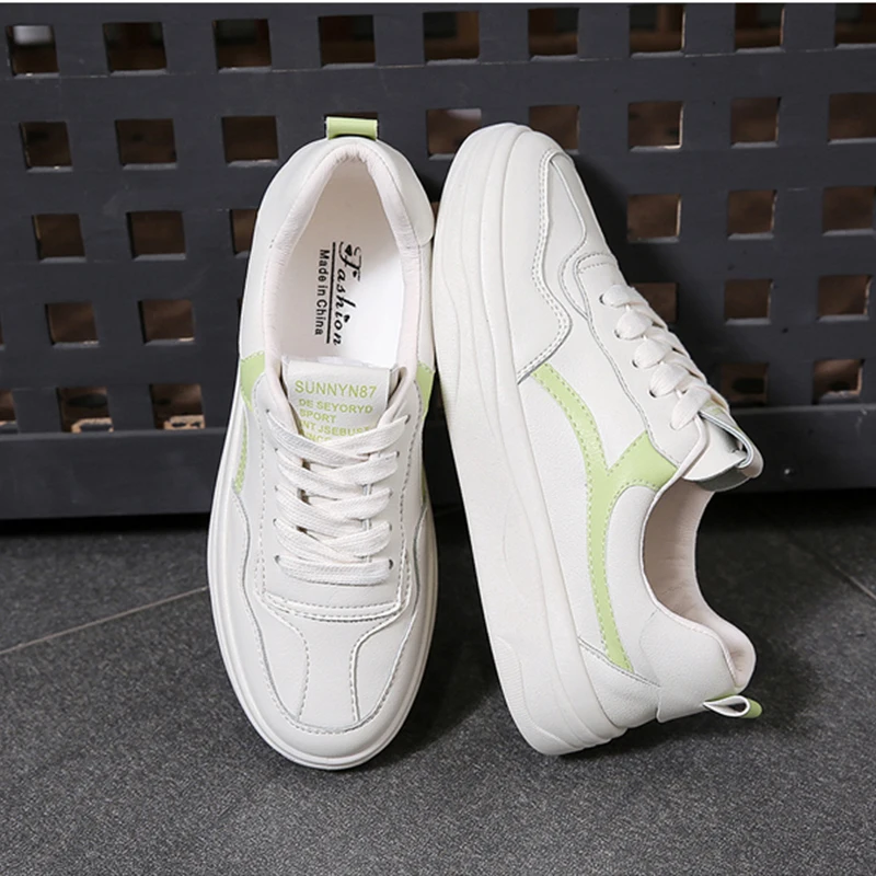 HQFZO High Quality Trainers Women's Platform Sneakers Breathable Casual Women Running Flat White Vulcanized Shoes Women Shoes
HQFZO High Quality Trainers Women's Platform Sneakers Breathable Casual Women Running Flat White Vulcanized Shoes Women Shoes