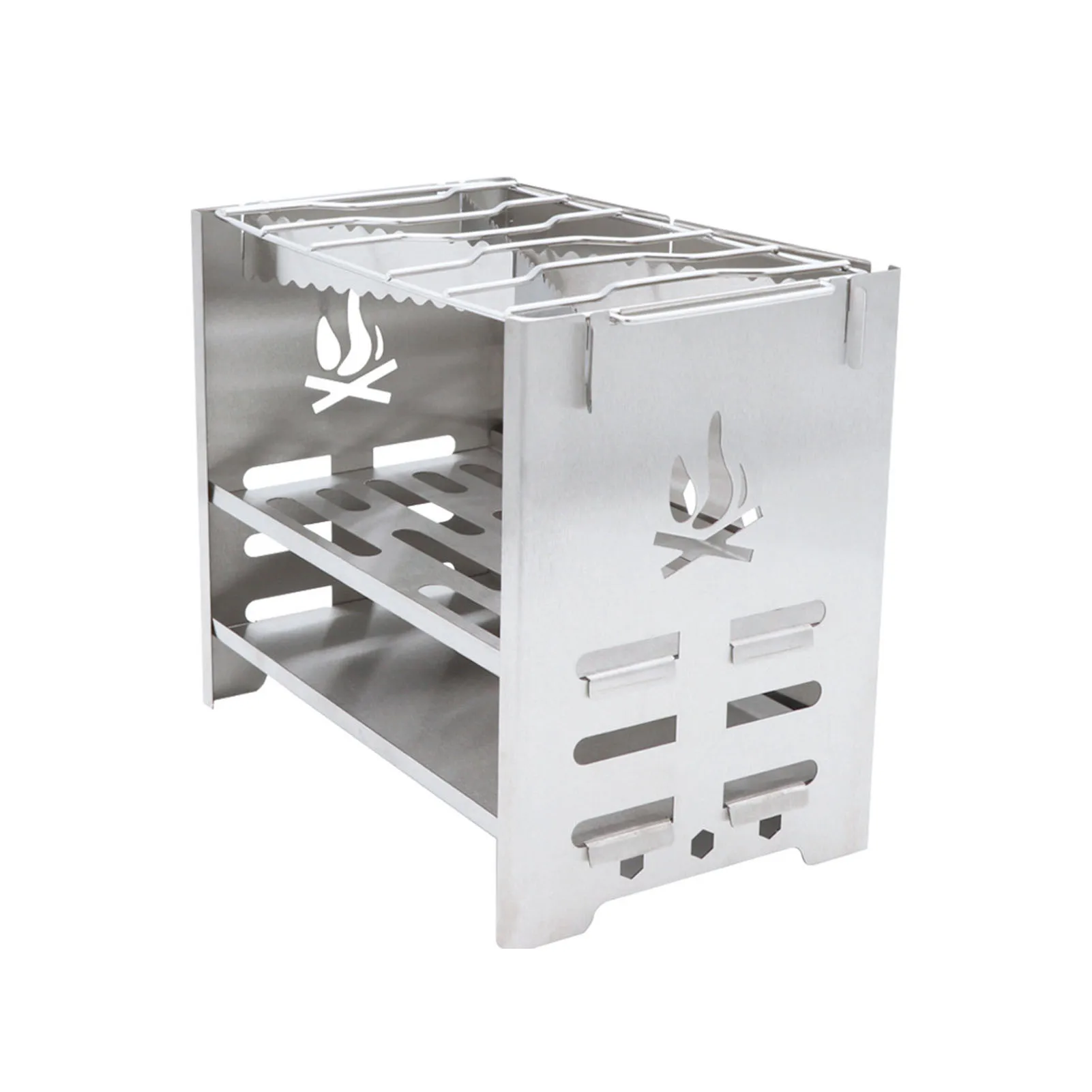 1 Pcs Lightweight Camping Wood Stove Adjustable Folding Wood Stove Burning for Outdoor Cooking Picnic Hunting BBQ Windproof
1 Pcs Lightweight Camping Wood Stove Adjustable Folding Wood Stove Burning for Outdoor Cooking Picnic Hunting BBQ Windproof