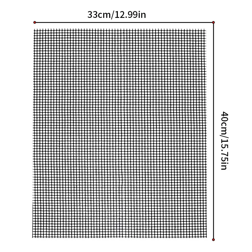 6PCS Hot Non-Stick Barbecue Mesh Mat Reusable Heat Resistance BBQ Baking Net Pad Kitchen Cooking Smoker BBQ Mat Liner Accessorie
6PCS Hot Non-Stick Barbecue Mesh Mat Reusable Heat Resistance BBQ Baking Net Pad Kitchen Cooking Smoker BBQ Mat Liner Accessorie