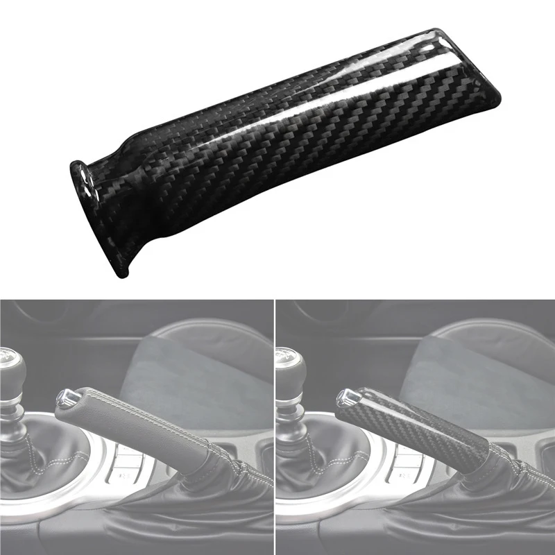For Subaru BRZ Toyota 86 2013-2020 Carbon Fiber Car Accessories Interior Parts Replace Handbrake Grips Cover Trim 
For Subaru BRZ Toyota 86 2013-2020 Carbon Fiber Car Accessories Interior Parts Replace Handbrake Grips Cover Trim