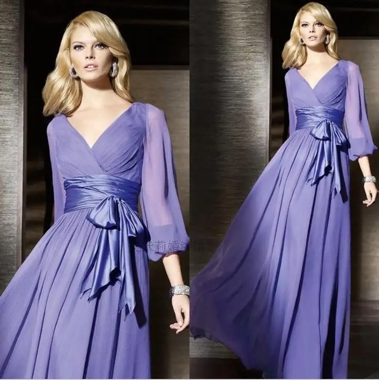 free shipping robe de soiree new fashion hot long sleeve bow belt chiffon vestido de festa party gown mother of the bride dress
free shipping robe de soiree new fashion hot long sleeve bow belt chiffon vestido de festa party gown mother of the bride dress