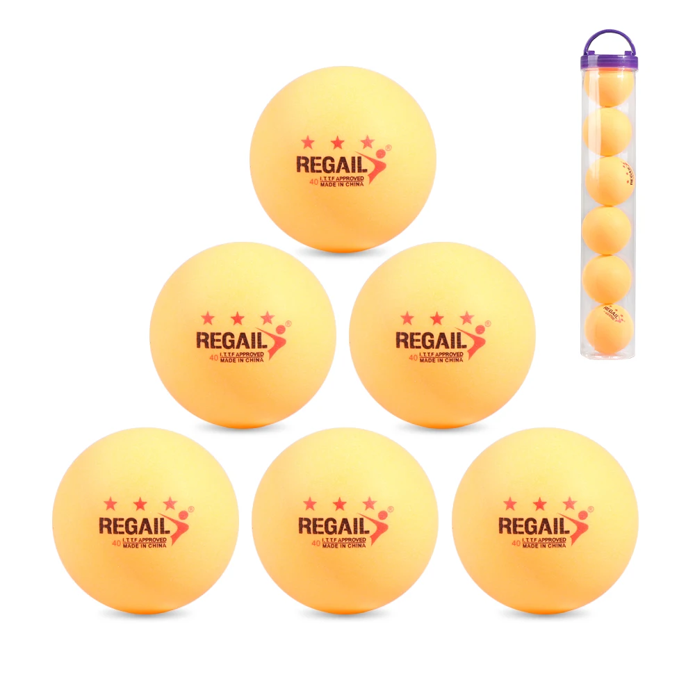 6 Pcs 3-Star 40mm Table Tennis Balls Super Durable ABS Plastic Table Tennis Balls Table Tennis Decor Balls Multi-functional
6 Pcs 3-Star 40mm Table Tennis Balls Super Durable ABS Plastic Table Tennis Balls Table Tennis Decor Balls Multi-functional