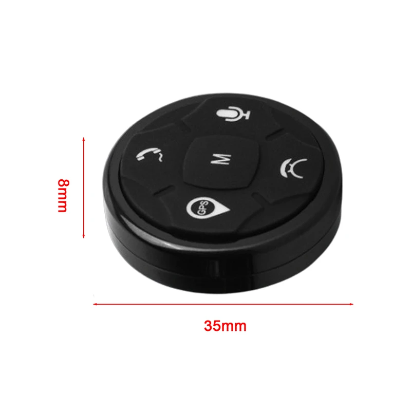 Universal Car Steering Wheel Controller Key Music Wireless DVD GPS Navigation Steering Wheel Radio Remote Control Buttons Black
Universal Car Steering Wheel Controller Key Music Wireless DVD GPS Navigation Steering Wheel Radio Remote Control Buttons Black