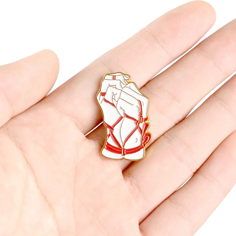 Art Enamel Pin Hand Tie Brooches Badge Shirt Lapel Pin Buckle Canvas Jewelry Gift for Friend
Art Enamel Pin Hand Tie Brooches Badge Shirt Lapel Pin Buckle Canvas Jewelry Gift for Friend