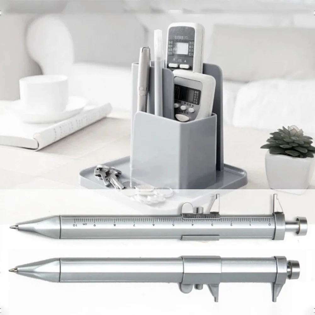 1PC Multifunction Gel Ink Pen Vernier Caliper Roller Ball Pen Stationery Ball-Point Blue/Black Refill Vernier Caliper Tools
1PC Multifunction Gel Ink Pen Vernier Caliper Roller Ball Pen Stationery Ball-Point Blue/Black Refill Vernier Caliper Tools