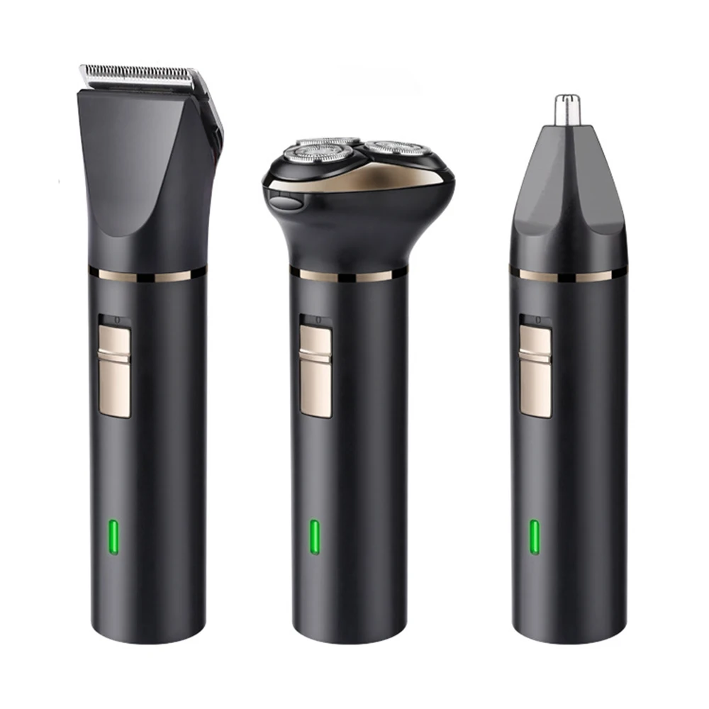 3 in 1 Electric Shaver Razor USB Rechargeable Waterproof for Mens nose hair Remover trimmer Haircut Personal Care Tool
3 in 1 Electric Shaver Razor USB Rechargeable Waterproof for Mens nose hair Remover trimmer Haircut Personal Care Tool