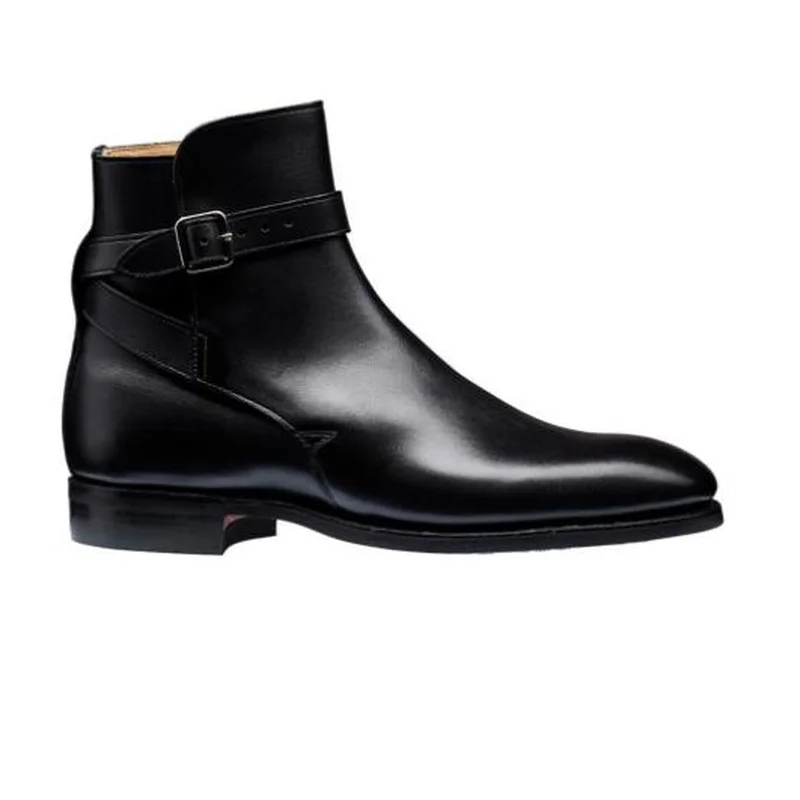 Men Black New High Top Boots Fashion Slip on PU Leather Pointed Toe Low Heel Comfortable Autumn and Winter Classic 3KC751
Men Black New High Top Boots Fashion Slip on PU Leather Pointed Toe Low Heel Comfortable Autumn and Winter Classic 3KC751