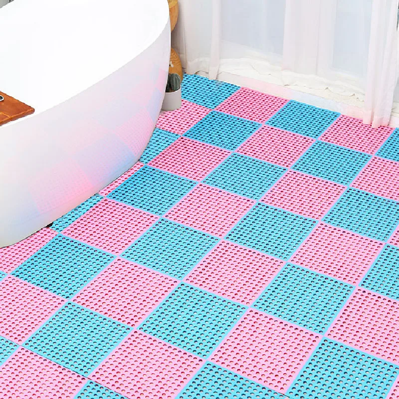 30*30cm PVC Splicing Bathroom Non-slip Bath Mats Household Bath Toilet Kitchen Decor Color Mat Water-proof Mat Home Accessories
30*30cm PVC Splicing Bathroom Non-slip Bath Mats Household Bath Toilet Kitchen Decor Color Mat Water-proof Mat Home Accessories