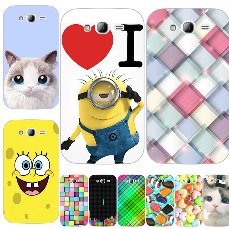 Жесткие чехлы для Samsung Galaxy Grand Duos GT i9082 i9080 9060 Neo i9060 i9062 Plus 5 0 " с принтом
