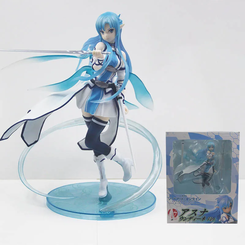 Anime Figure Sword Art Online Movie Asuna Water Spirit Figure Collectible Model Decorations Doll Toys For Children Gift
Anime Figure Sword Art Online Movie Asuna Water Spirit Figure Collectible Model Decorations Doll Toys For Children Gift