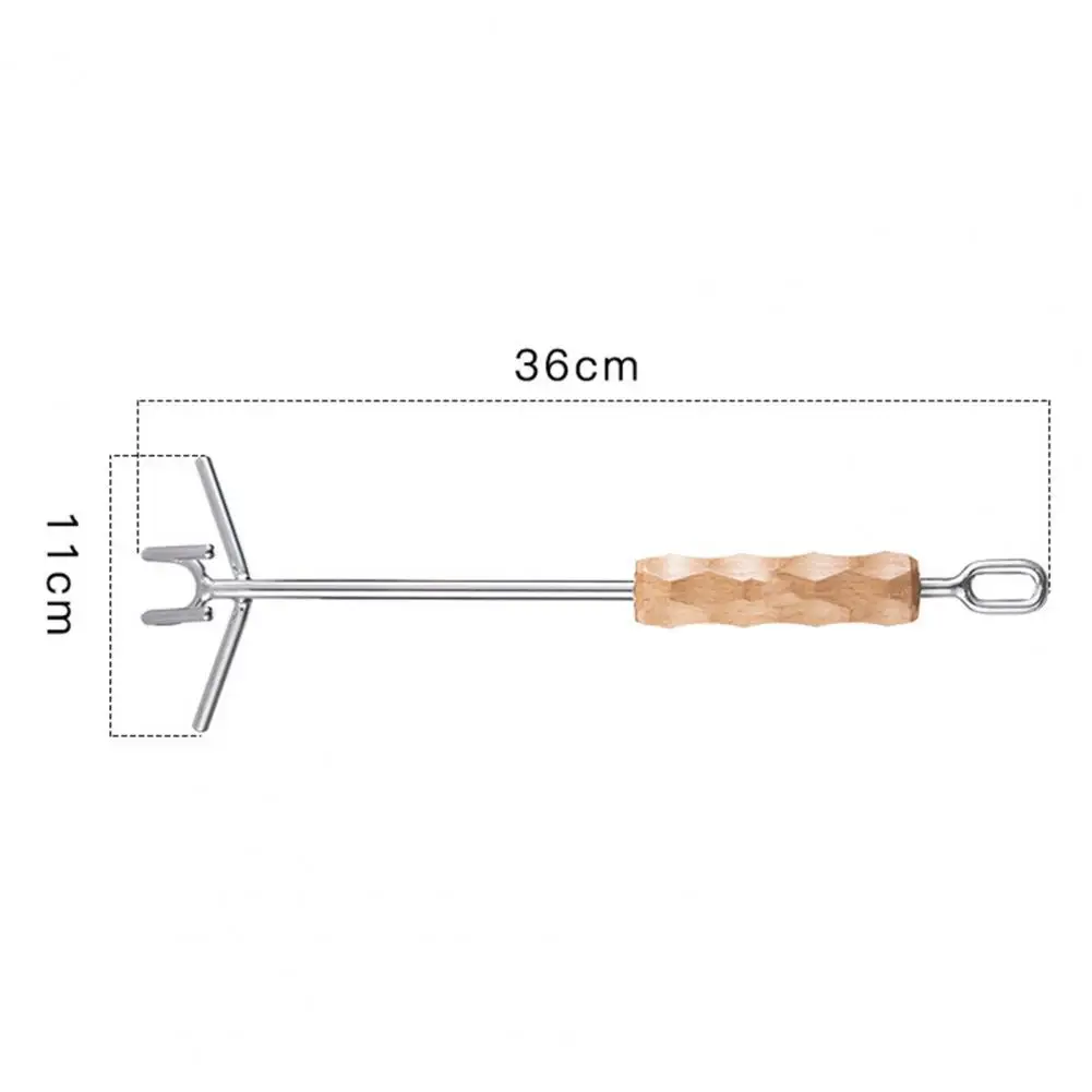 Anti-rust Anti-scalding Double Hook Stainless Steel Dutch Oven Lid Lifter for Outdoor
Anti-rust Anti-scalding Double Hook Stainless Steel Dutch Oven Lid Lifter for Outdoor