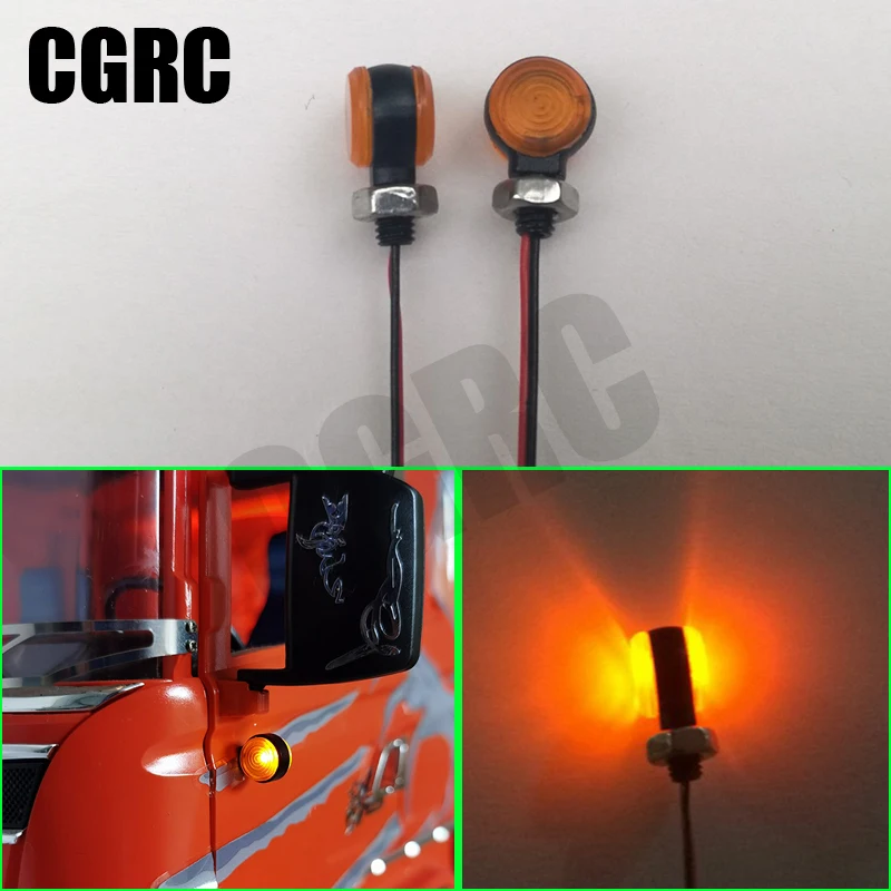 Metal Side Marker Lights for 1/14 Tamiya RC Truck Trailer Tipper 56360 Scania 470 620 ManTGX Actros VOLVO FH16 DIY Parts
Metal Side Marker Lights for 1/14 Tamiya RC Truck Trailer Tipper 56360 Scania 470 620 ManTGX Actros VOLVO FH16 DIY Parts