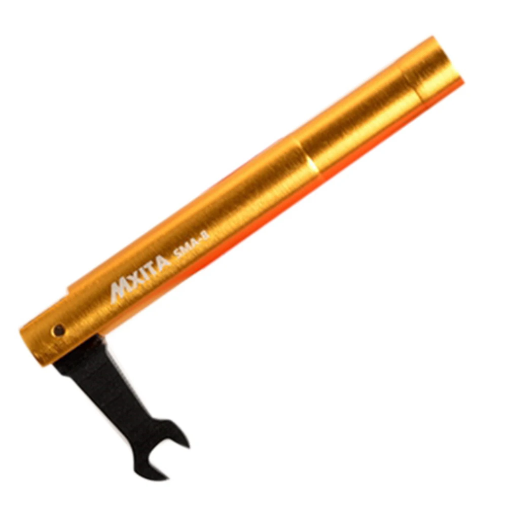 Mxita SMA torque wrench RF connector opening electrommunication Coax Adapter convertor Straight goldplated spanner
Mxita SMA torque wrench RF connector opening electrommunication Coax Adapter convertor Straight goldplated spanner