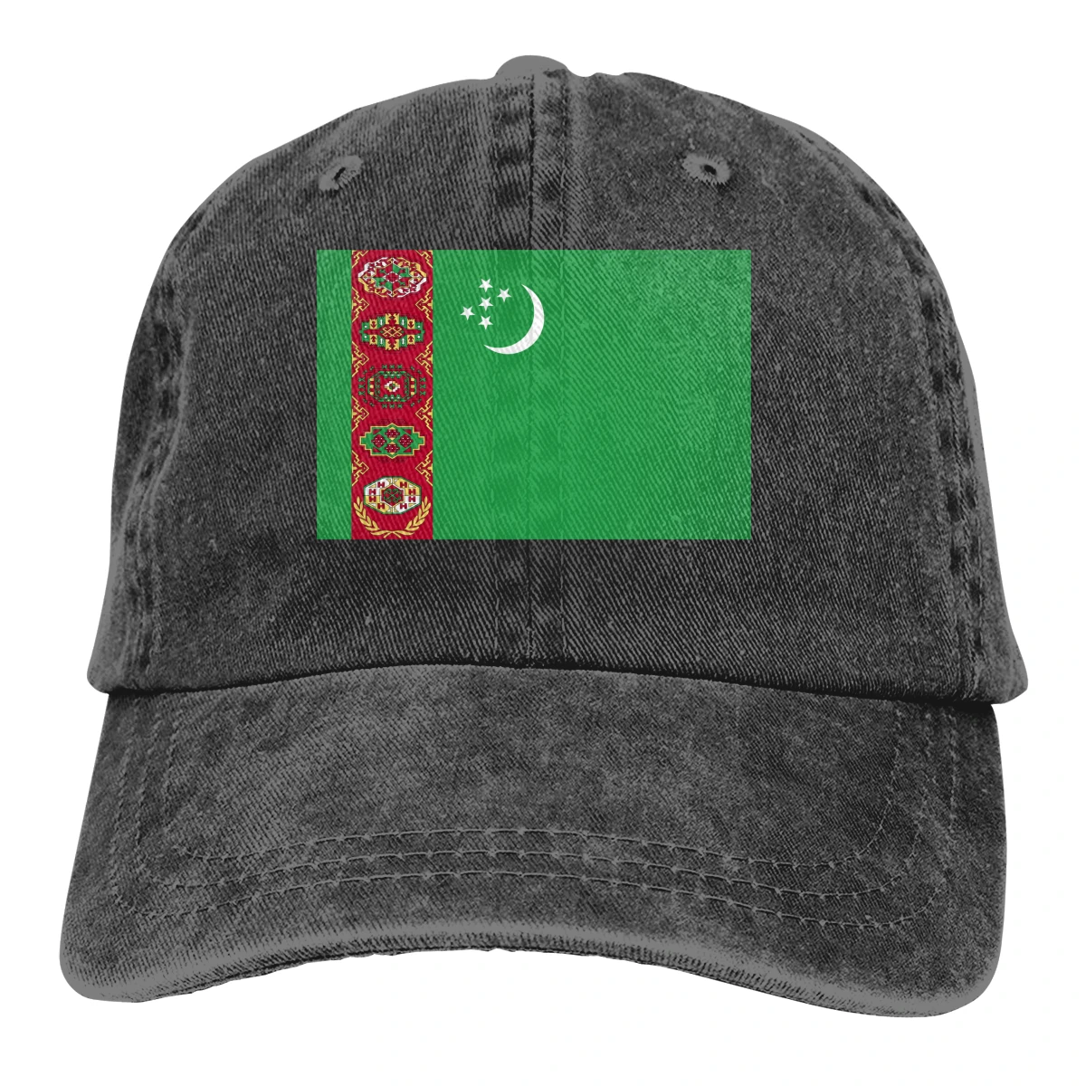 Turkmenistan flag Cowboy hat
Turkmenistan flag Cowboy hat