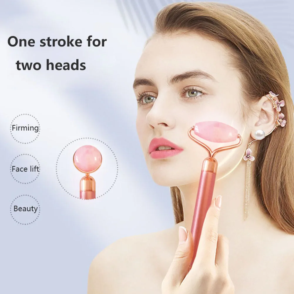 Durable Jade Roller 2-in-1vibration Facial Massager Skin Care Tool Waterproof Anti-wrinkles Lift Soft Smooth Skin For Face Neck
Durable Jade Roller 2-in-1vibration Facial Massager Skin Care Tool Waterproof Anti-wrinkles Lift Soft Smooth Skin For Face Neck