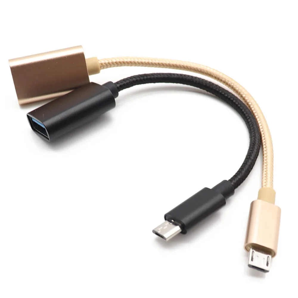 Кабель Micro USB OTG передачи данных штекер-гнездо TingDong для Samsung HTC Android | Мобильные